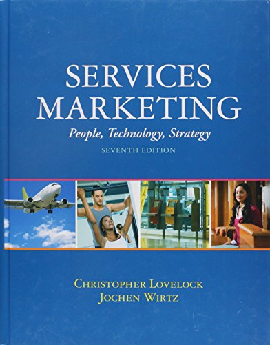 Beispielbild fr Services Marketing: People, Technology, Strategy zum Verkauf von medimops