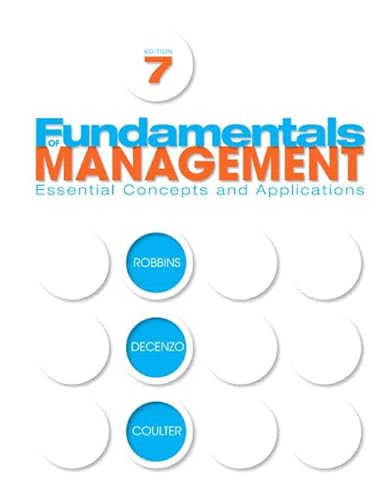 Beispielbild fr Fundamentals of Management zum Verkauf von Better World Books