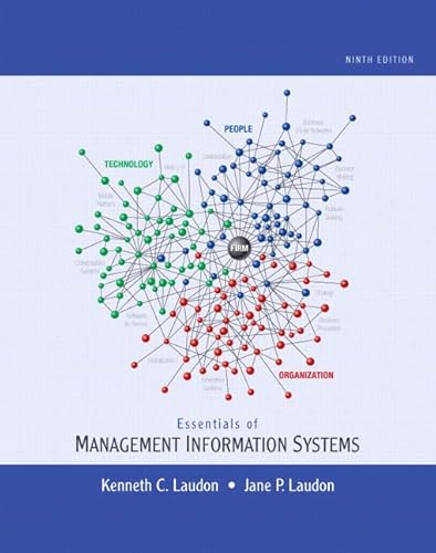 Imagen de archivo de Essentials of Management Information Systems a la venta por Open Books