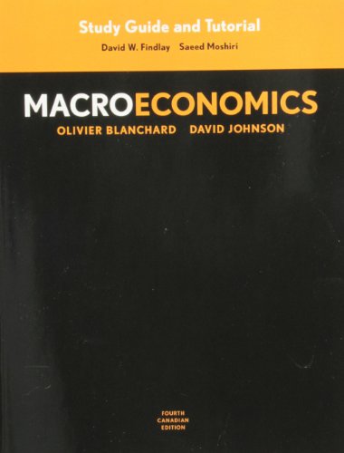 Stock image for Study Guide for Macroeconomics, Fourth Canadian Edition for sale by Book Deals