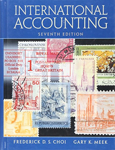 Beispielbild fr International Accounting (7th Edition) zum Verkauf von BooksRun