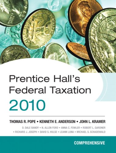 9780136112457: Prentice Hall's Federal Taxation 2010: Comprehensive