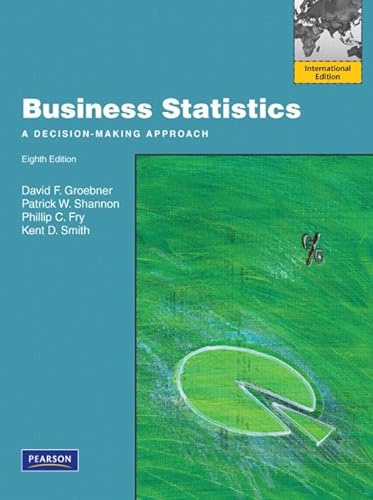 Beispielbild fr Business Statistics: International Edition zum Verkauf von PAPER CAVALIER UK
