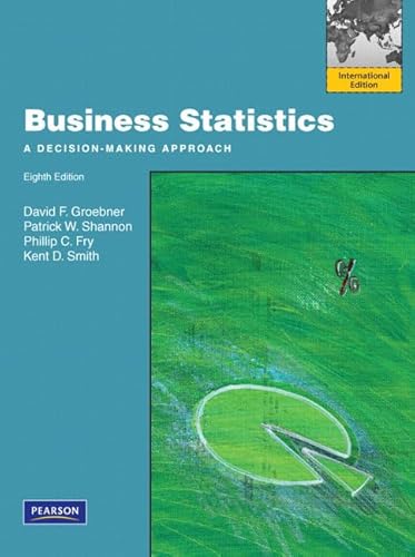 Stock image for Business Statistics: International Edition for sale by PAPER CAVALIER UK