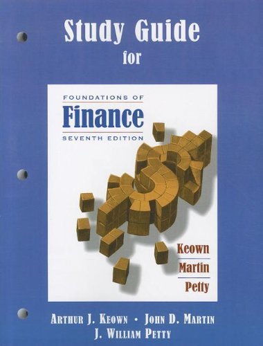Beispielbild fr Foundations of Finance zum Verkauf von ThriftBooks-Atlanta