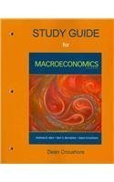 Imagen de archivo de Study Guide for Macroeconomics a la venta por Better World Books: West