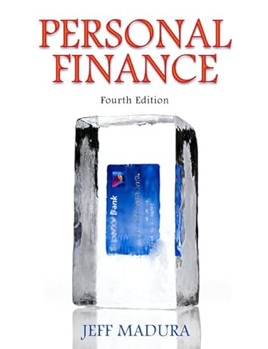 Imagen de archivo de Personal Finance a la venta por Better World Books: West