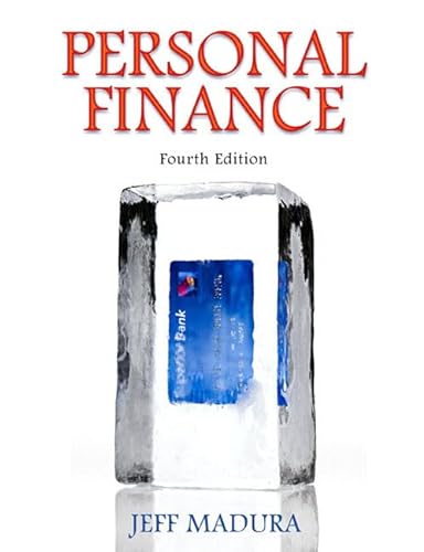 9780136117001: Personal Finance:United States Edition (The Prentince Hall Series in Finance)