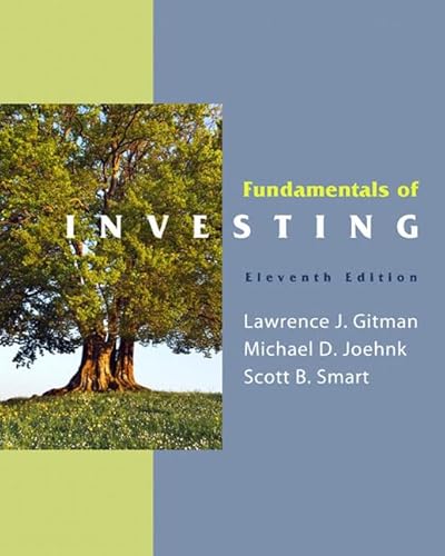 Beispielbild fr Fundamentals of Investing zum Verkauf von Better World Books