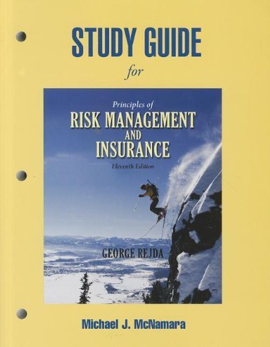 9780136117940: Study Guide for Principles of Risk Management and Insurance