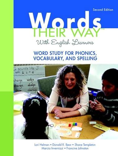 Stock image for Words Their Way with English Learners: Word Study for Phonics, Vocabulary, and Spelling (Words Their Way Series) for sale by Goodwill Southern California