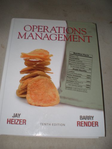 Imagen de archivo de Operations Management (10th Edition) a la venta por SecondSale