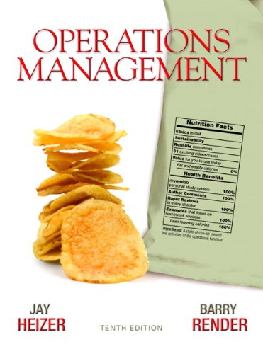 Stock image for Operations Management (10th Edition) for sale by SecondSale