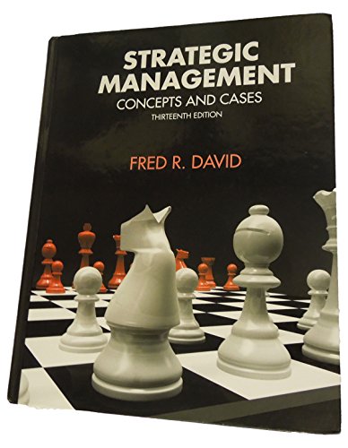 Stock image for Strategic Management: Concepts and Cases for sale by ThriftBooks-Dallas
