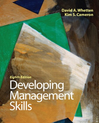 Beispielbild fr Developing Management Skills zum Verkauf von Better World Books