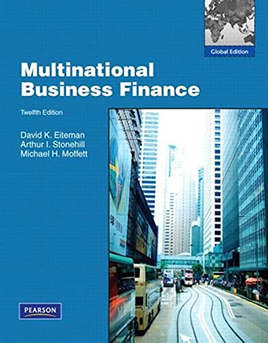 Beispielbild fr Multinational Business Finance Global Edition zum Verkauf von ThriftBooks-Atlanta