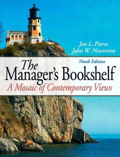 Immagine dell'editore per The Manager's Bookshelf: A Mosiac of Contemporary Views venduto da BooksRun