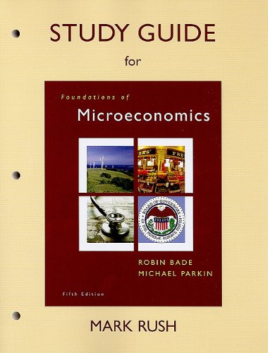 9780136123156: Study Guide for Foundations of Microeconomics