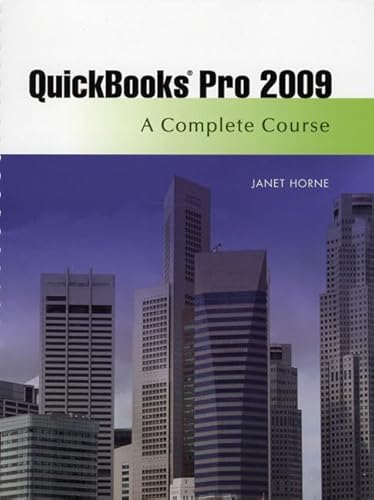 Beispielbild fr Quickbooks Pro 2008: A Complete Course zum Verkauf von HPB-Red