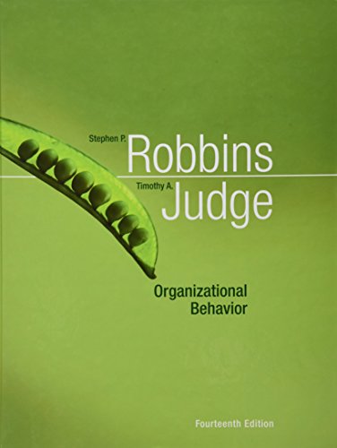 Beispielbild fr Organizational Behavior (14th Edition) zum Verkauf von SecondSale