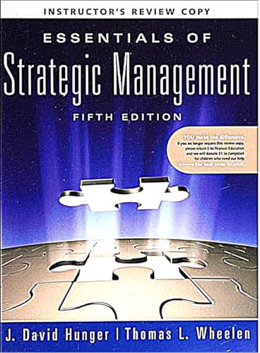 9780136125501: Exam Copy for Essentials of Strategic Management