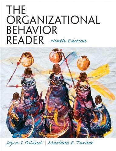 9780136125518: Organizational Behavior Reader, The