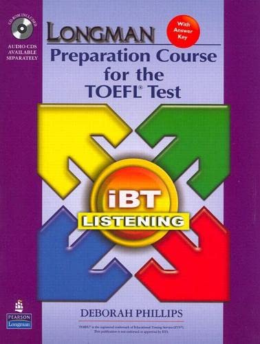 Imagen de archivo de Longman Preparation Course for the TOEFL IBT: Listening a la venta por ThriftBooks-Dallas