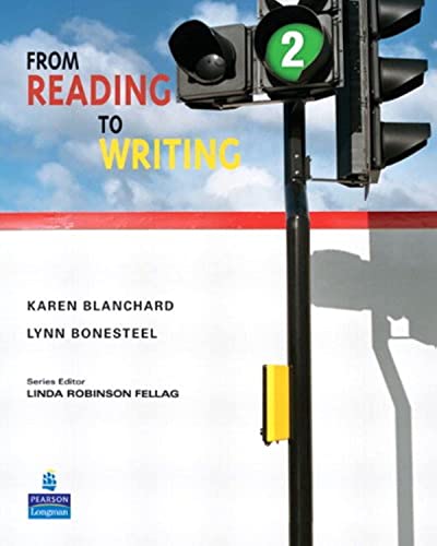 Imagen de archivo de From Reading to Writing 2 a la venta por AwesomeBooks