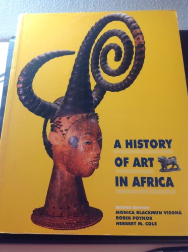 Stock image for History of Art in Africa: Second Edition for sale by A Team Books