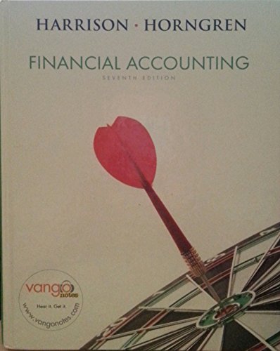 Imagen de archivo de Financial Accounting a la venta por ThriftBooks-Atlanta