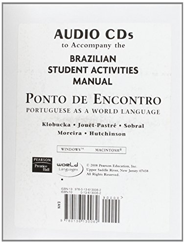 9780136130062: Ponto de Encontro Brazilian SAM: Portuguese As a World Language