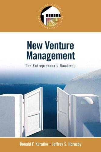 Stock image for New Venture Management : The Entrepreneur's Roadmap (Entrepreneurship Series) for sale by Better World Books