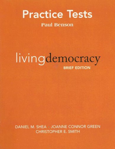 9780136132165: Practice Test, Living Democracy: Brief National Edition