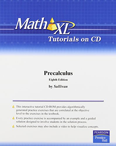 Math XL Tutorials on CD for Precalculus (9780136132608) by Boston, Group; Sullivan, Michael