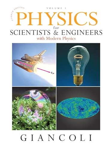 9780136139232: Physics for Scientists & Engineers Vol. 1 (Chs 1-20) with Mastering Physics (MasteringPhysics Series)