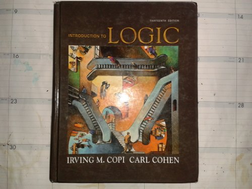 Stock image for Introduction to Logic (13th Edition) for sale by SecondSale