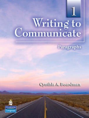 Stock image for Writing to Communicate 1: Paragraphs for sale by Books Unplugged