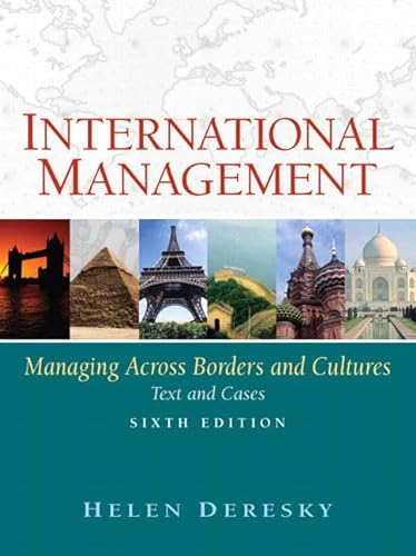 Imagen de archivo de International Management: Managing Across Borders and Cultures a la venta por BookHolders