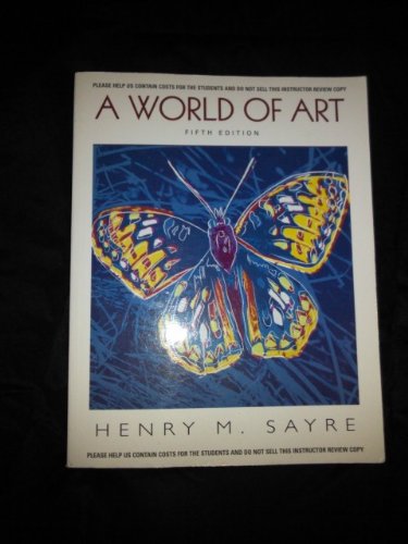 Beispielbild fr A World of Art w/cd zum Verkauf von Better World Books