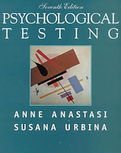 Imagen de archivo de Psychological Testing (International Edition) a la venta por Greener Books