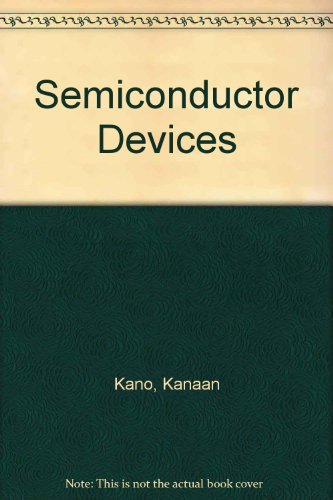 9780136146032: Semiconductor Devices: International Edition