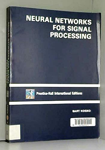 9780136146940: Neural Networks for Signal Processing