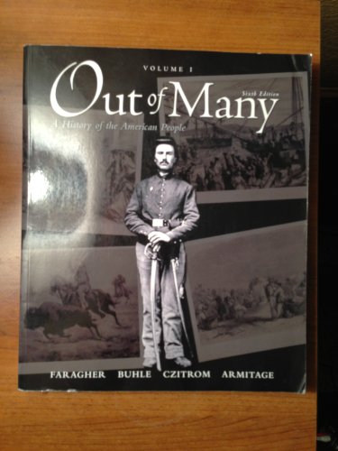 Beispielbild fr Out of Many, Volume 1 (6th Edition) zum Verkauf von HPB-Red