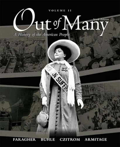 Beispielbild fr Out of Many Vol. 2 : A History of the American People zum Verkauf von Better World Books: West