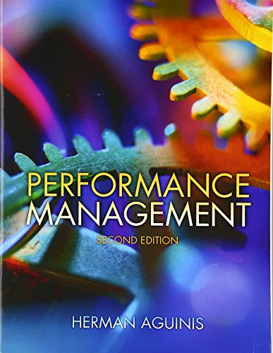 Imagen de archivo de Performance Management a la venta por ThriftBooks-Atlanta