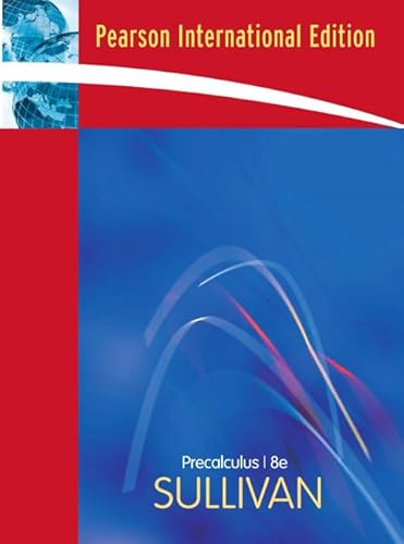 9780136152675: Precalculus: International Edition