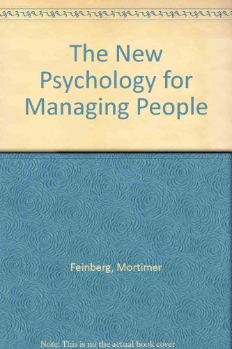 Imagen de archivo de The New Psychology for Managing People a la venta por HPB-Ruby