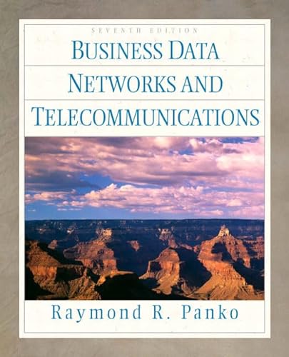 Beispielbild fr Business Data Networks and Telecommunications zum Verkauf von Wonder Book