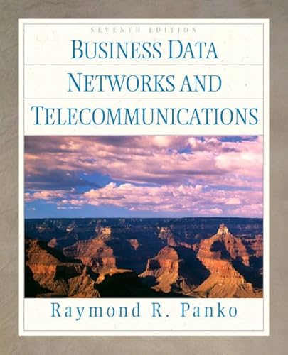 Imagen de archivo de Business Data Networks and Telecommunications a la venta por Wonder Book