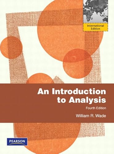 9780136153702: Introduction to Analysis: International Edition